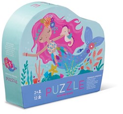 Crocodile Creek mini puzzel Zeemeermin Dromen - 12 stukjes