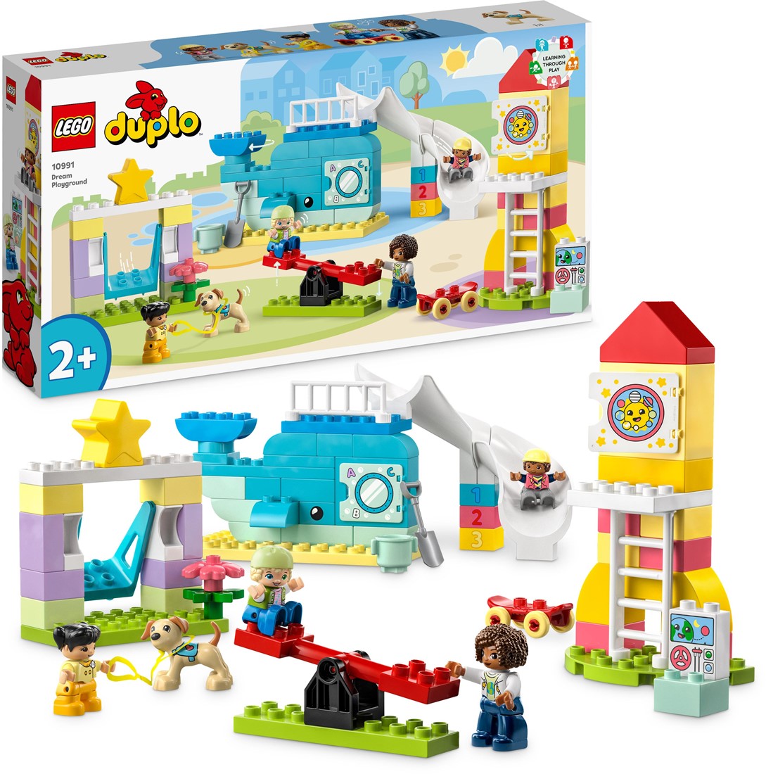 LEGO 10991 DUPLO Ville Jardin de Rêve Éducatif pour Tout-Petits