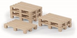 Siku set de palettes jouet - 50 pièces accessoires en plastique