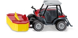 Siku tracteur jouet Aebi TerraTrac TT211 1:32 avec faucheuse frontale