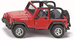 Siku Jeep Wrangler voiture jouet 1:32 rouge avec parties mobiles