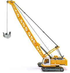 Siku Liebherr kabelgraafmachine bouwvoertuig 1:87 geel metaal