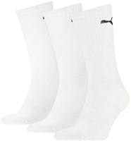 Puma sport sokken lichtgewicht crew wit 3 paar - comfortabele sportsokken