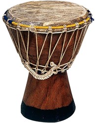 Fuzeau djembe muziekinstrument 23cm hoog voor kinderen