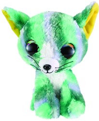 Lumo Stars pluche kat Clover 15cm - knuffel met grote ogen