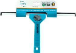 Linea raclette à vitres bleue 35 cm - nettoyage sans traces