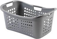 Curver wasmand Victor 50L zilver - kunststof heupwasmand modern design
