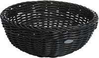 Westmark Saleen broodmand rond 23x9cm zwart - keukenmand