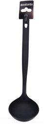 Brabantia louche Black Line - ustensile cuisine antiadhésif noir