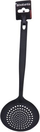 Brabantia écumoire antiadhésive noire ustensile cuisine nylon