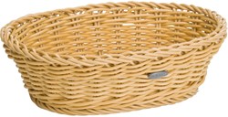 Westmark Saleen broodmand ovaal 26x19x8cm - beige kunststof mand