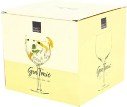 Royal Leerdam gin-tonic glazen set van 4 transparant glas 65 cl