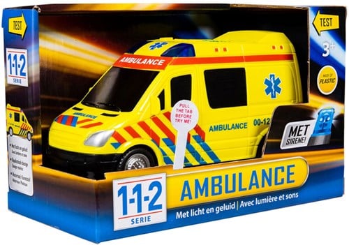 112 Rescue Racers Ambulance avec Lumière & Son