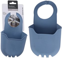Excellent Houseware gootsteen organizer flexibel siliconen blauw keuken