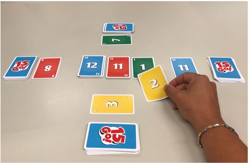 Clown Games jeu de cartes 15 Go! Original jeu familial-3