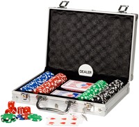 Clown Games Poker Set in Aluminum Koffer, 202dlg.-2