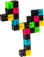 Magic Puzzle blokken denkspel kleurrijk breinbreker speelgoed-3