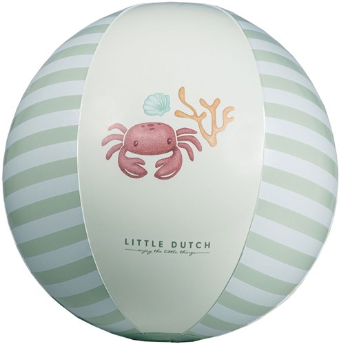 Rubo Toys ballon de plage Little Dutch Fresh Greens 35cm plastique-2