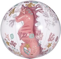 Rubo Toys ballon de plage Little Dutch Ocean Dreams 3D hippocampe rose-2