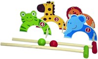 Outdoor Play croquet set dieren - houten buitenspeelgoed croquet-2