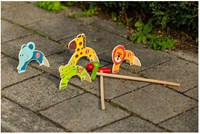 Outdoor Play croquet set dieren - houten buitenspeelgoed croquet-3