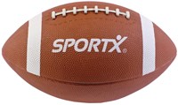 SportX rugbybal mini trainingsbal 260-280 gram bruin rubber-2