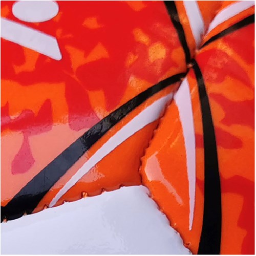 SportX voetbal Superior rood 330-350gr voor kinderen en volwassenen-2