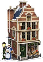 Cubic Fun puzzle 3D boulangerie hollandaise éclairage LED jouet de Noël-2