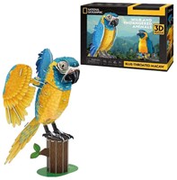 Cubic Fun Puzzle 3D National Geographic Ara - Jouet éducatif 94 pièces-3