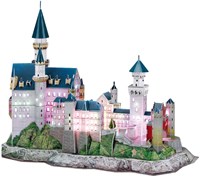 Cubic Fun puzzle 3D château Neuschwanstein LED jouet-2