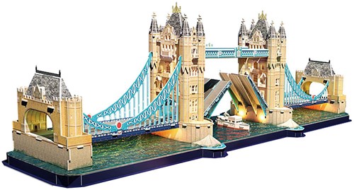 Cubic Fun puzzle 3D Tower Bridge LED set de construction - 222 pièces-2