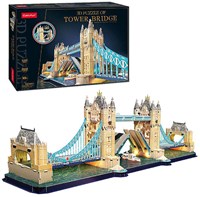 Cubic Fun puzzle 3D Tower Bridge LED set de construction - 222 pièces-3