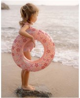 Rubo Toys Bouée de natation Pink Flower 50cm pour enfants - Little Dutch-3