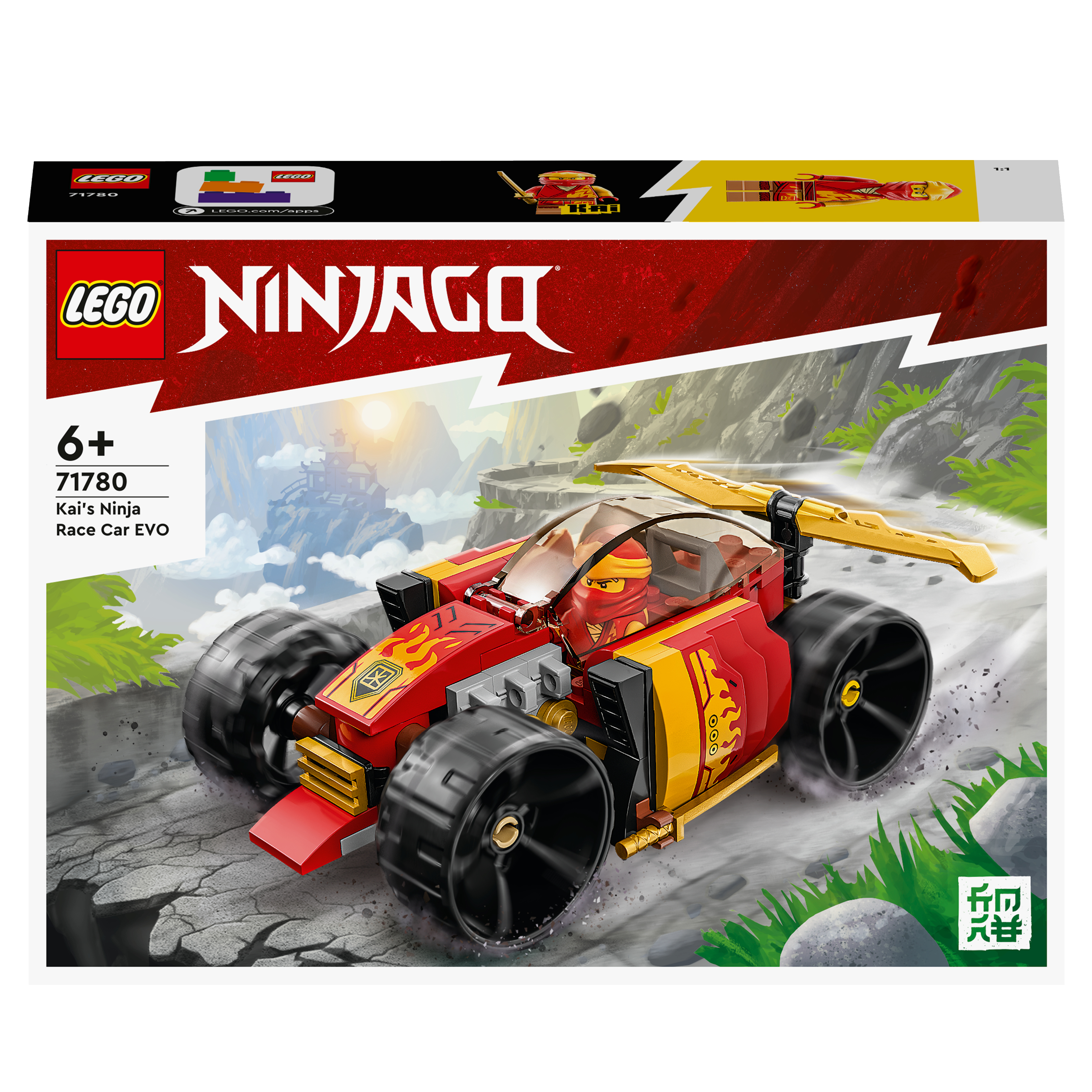 LEGO NINJAGO - La voiture de course Ninja de Kai EVO 71780