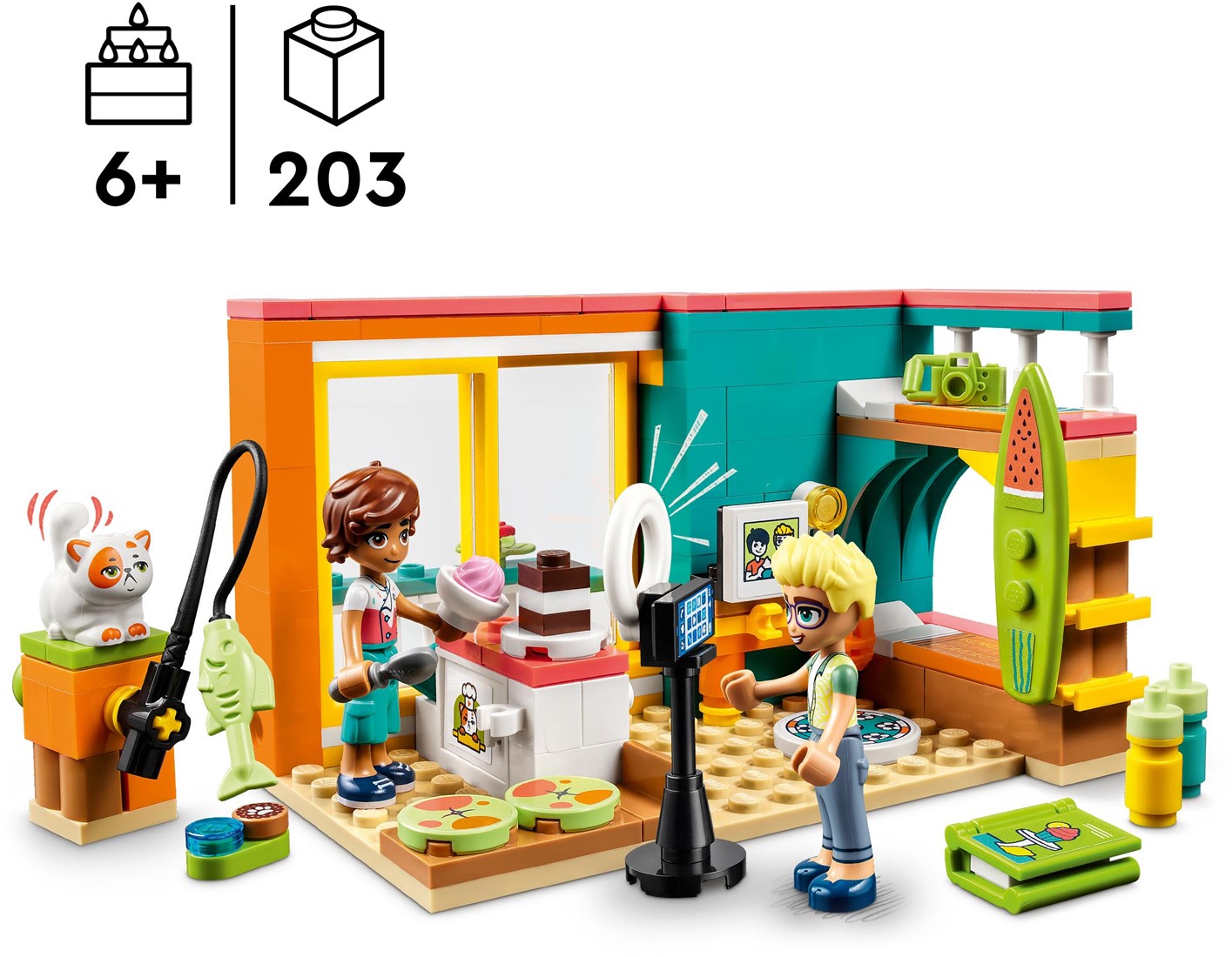 Friends - La chambre de Léo - LEGO