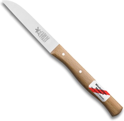 Couteau d'épluchage inox Robert Herder couteau de cuisine 8,5 cm brun ergonomique