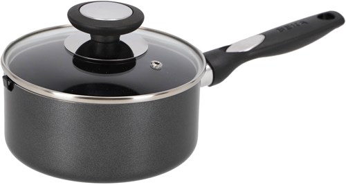 Beka steelpan inductie met glazen deksel 16 cm keramisch PFAS-vrij-3