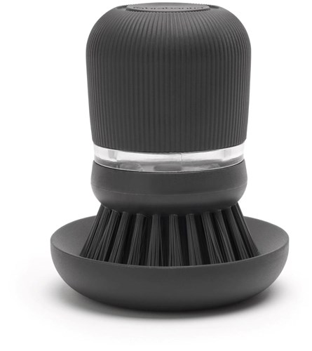 Brabantia Afwasborstel met Zeepreservoir - SinkSide Dark Grey keuken