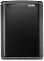 Brabantia afvalemmer Bo 7L - prullenbak Matt Black design-2