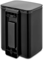 Brabantia afvalemmer Bo 7L - prullenbak Matt Black design-3