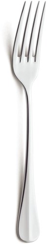 Amefa fourchette à dessert Baguette argent 2 pièces acier inoxydable