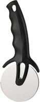 Coupe-pizza inox noir - Accessoire de cuisine pour amateurs de pizza-2