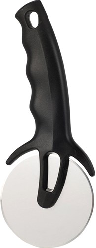 Coupe-pizza inox noir - Accessoire de cuisine pour amateurs de pizza-2