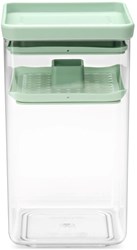 Brabantia kit de fermentation jade green - bocal pratique pour fermenter
