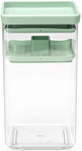 Brabantia kit de fermentation jade green - bocal pratique pour fermenter