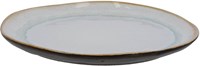 Medard de Noblat dinerbord Shadow Aqua 28 cm steengoed blauw-grijs