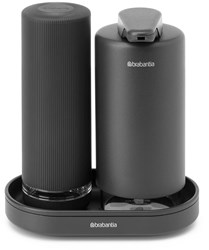 Brabantia ensemble distributeur de savon - accessoire cuisine Mineral Infinite Grey