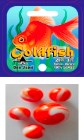 Don Juan knikkers Goldfish 42mm set van 2 glas oranje speelgoed