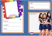 Studio 100 vriendenboek K3 BFF invulboek met stickers voor kinderen-3
