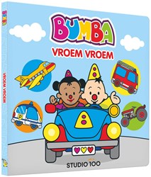 Kartonboek Bumba voertuigen prentenboek voor peuters en kleuters